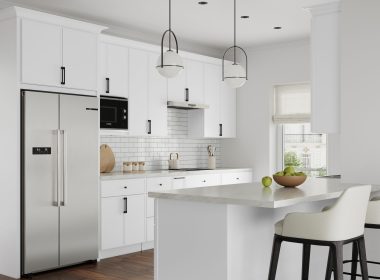 nano white cabinets