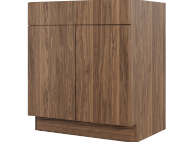 Natural Walnut Euro Cabinets